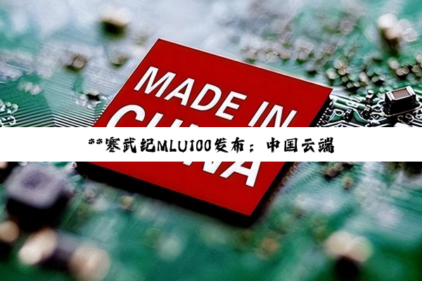 **寒武纪MLU100发布：中国云端人工智能领域的里程碑与创新展望**